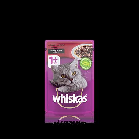 WHISKAS CARE g 100 SALSA MANZO 1+