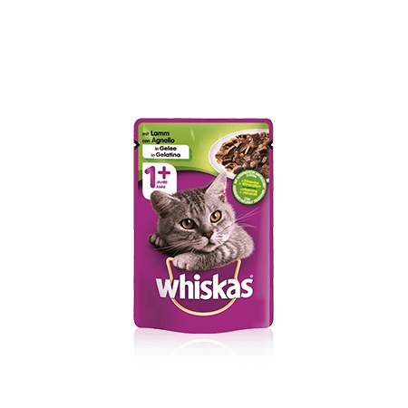 WHISKAS CARE g 100 AGNELLO IN GELATINA 1+