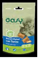 SNACK CAT BISCOTTI RIPIENI CON TONNO GR.60 OASY