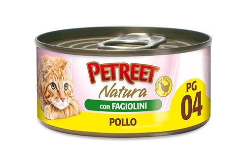 PETREET POLLO IN GELATINA E FAGIOLINI g 70