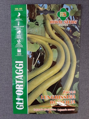 BUSTA ORTO ZUCCA LUNGHISSIMA DI SICILIA MAXI RS