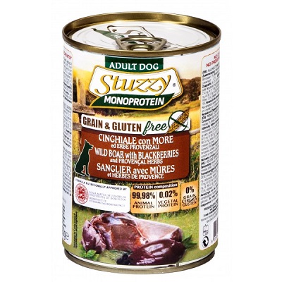 DOG MONOPROTEICO GR.400 CINGHIALE STUZZY