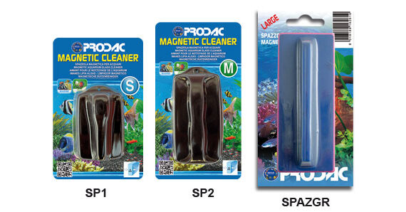 spazzola per acquari MAGNETIC CLEANER MEDIUM PRODAC