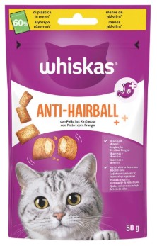 ANTI HAIRBALL GR.60 WHISKAS