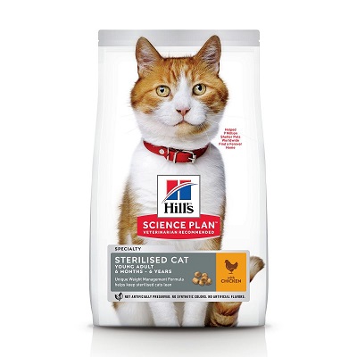 SP FELINE YOUNG ADULT STERILISED CAT KG 7