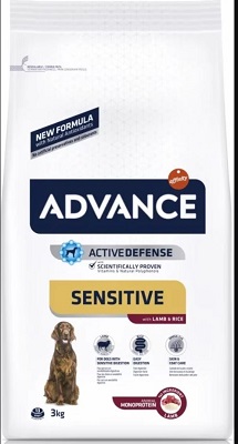 M/M SENSITIVE LAMB & RICE KG.3 ADVANCE