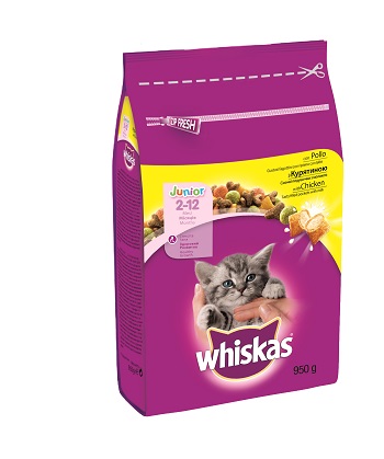 WHISKAS G 950 JUNIOR CON POLLO