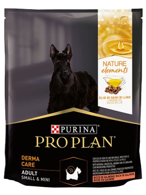 NATURE ELEMENTS ADULT DERMA SMALL E MINI SALMONE E OLIO 2 KG PURINA