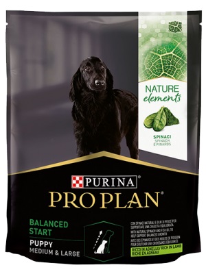 NATURE ELEMENTS PUPPY START MEDIUM/LARGE AGNELLO SPINACI 10 KG PURINA