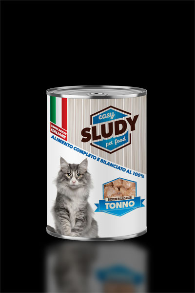 BARATTOLO GATTO TONNO 400 G SLUDY