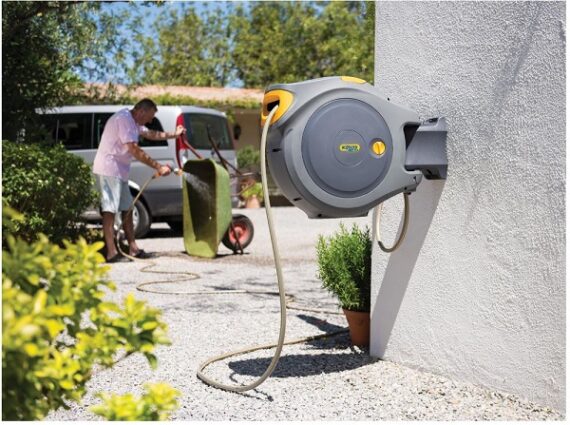 AUTOREEL 30 MT FLOWMAX HOZELOCK avvolgitubo automatico