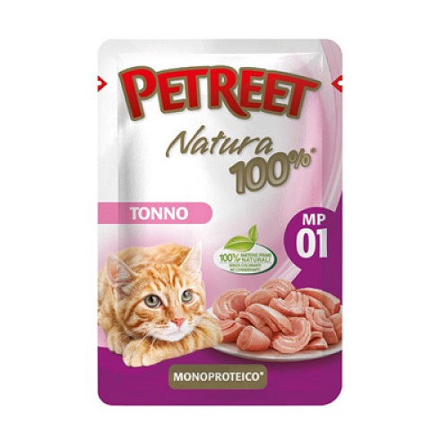 PETREET NATURA 100% TONNO GR.70 BUSTA