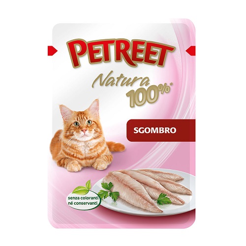 PETREET NATURA 100% SGOMBRO GR.70 BUSTA