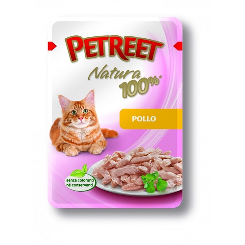PETREET NATURA 100 % POLLO g 70 BUSTA