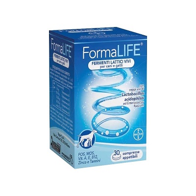 FORMALIFE 30 CAPSULE fermenti lattici vivi per cani e gatti