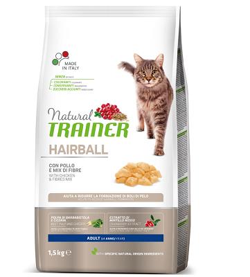 CAT BOLI DI PELO POLLO KG.1.5 NATURAL TRAINER
