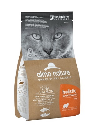 HOLISTIC CATS 2 KG TONNO E SALMONE ALMO NATURE
