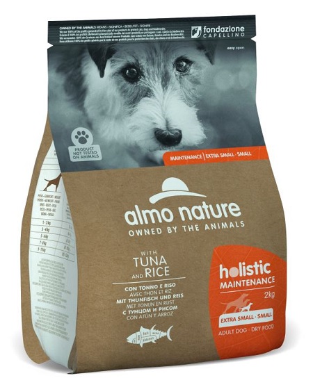 HOLISTIC DOGS XS-S , TONNO E RISO KG 2 ALMO NATURE