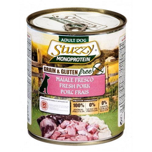 DOG MONOPROTEICO MAIALE GR.800 STUZZY