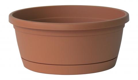 CIOTOLA LIBIS CM.35 COL.TERRACOTTA CON S/VASO MONTATO