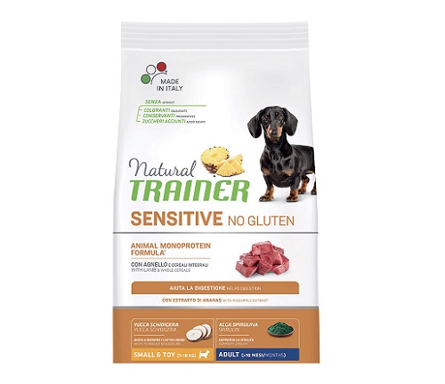 SENSITIVE ADULT MINI AGNELLO KG.7 NATURAL TRAINER