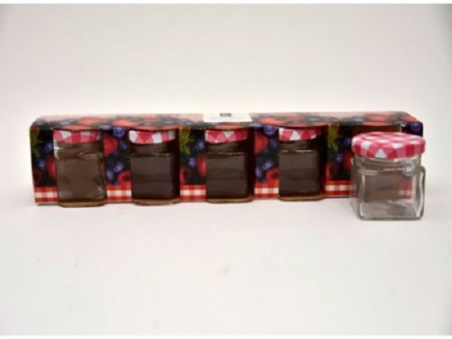 SET BARATTOLI VETRO 5 PX ML. 50