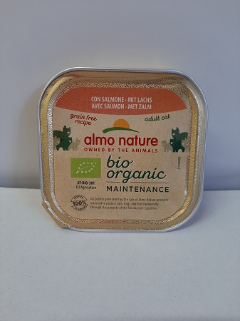 BIO ORGANIC CAT GR.85 VASCHETTA SALMONE ALMO NATURE