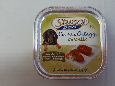 DOG CUORE DI ORTAGGI CON AGNELLO GR 150 STUZZY