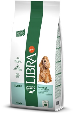 DOG ADULT LIGHT KG.12 TACCHINO LIBRA
