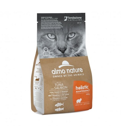 HOLISTIC CATS GR. 400 TONNO E SALMONE ALMO NATURE ALMO NATURE