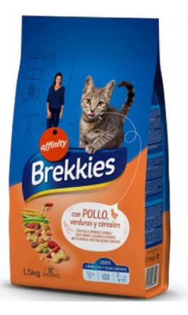 CAT MIX CHICKEN KG 1,5 BREKKIES