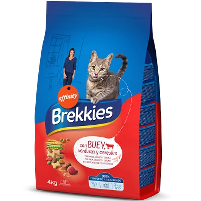 CAT MIX BEEF KG 4 BREKKIES