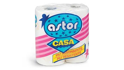 ASCIUGATUTTO ASTOR CASA 2 ROTOLI