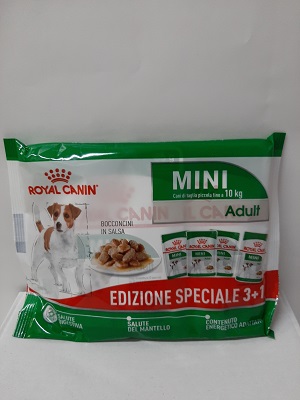 MINI ADULT BUSTA 4X85 GR ROYAL CANIN