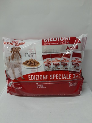 MEDIUM ADULT MULTIPAC 4X140 GR. ROYAL CANIN