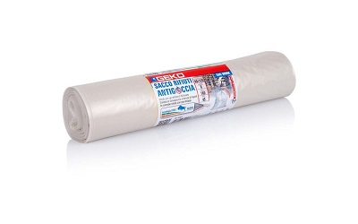SACCO RIFIUTI COMPOSTABILE CM.70X110 LT.120 SP.15 MICRON