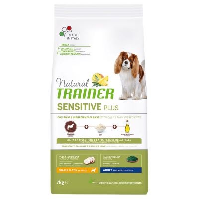 SENSITIVE PLUS MINI HORSE KG 7 NATURAL TRAINER