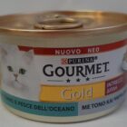 GOURMET GOLD INTRECCI DI SAPORE TONNO E PESCE OCEANICO GR.85
