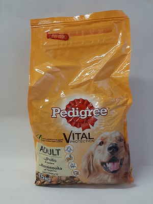 PED DRY ADULT POLLO VERDURE KG 1,5