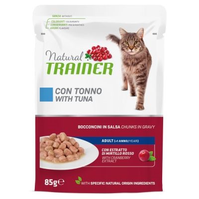 CAT BUSTA 85 G TONNO NATURAL TRAINER