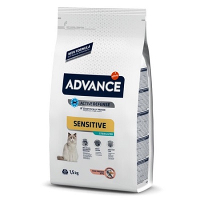 CAT SENSITIVE STERILIZED KG 1,5 SALMONE ADVANCE