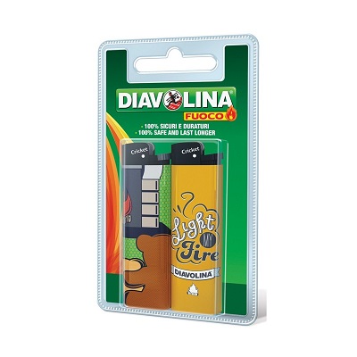 DIAVOLINA ACCENDINO MAXI IN BLISTER 2 PZ
