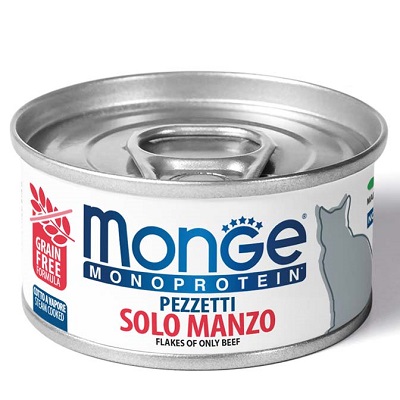 PEZZETTI MONOPROTEICO MANZO  G 80 MONGE
