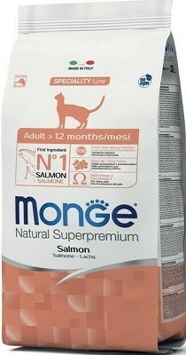 CAT ADULT SALMONE 10 KG MONGE