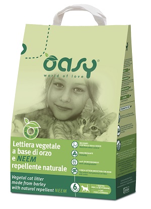 LETTIERA VEGETALE LT.6 ORZO E NEEM OASY