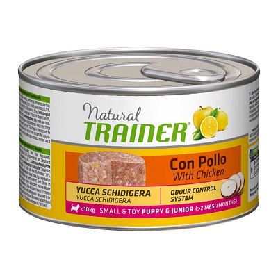 SMALL & TOY PUPPY & JUNIOR GR 150 CON POLLO NATURAL TRAINER
