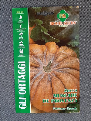 BUSTA ORTO ZUCCA MUSCADE DE PROVENZA RS