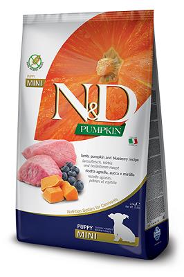 N&D PUMPKIN PUPPY MINI AGNELLO 800 GR