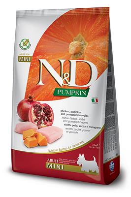 N&D PUMPKIN ADULT MINI POLLO 2,5 KG