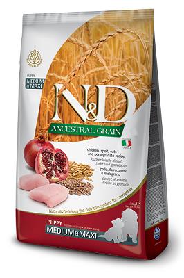 N&D LOW GRAIN DOG MED/MAX PUPPY POLLO 2,5 KG